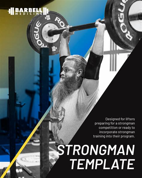Strongman Training Template